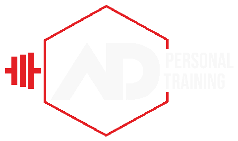 the ADPT logo: a barbell with the brand name